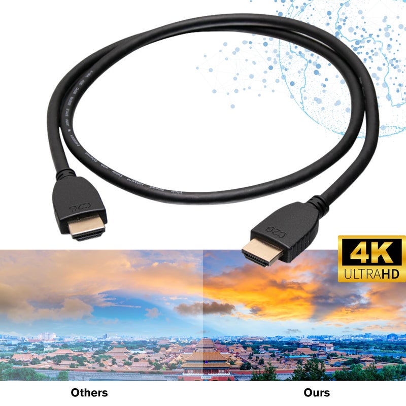 C2G 8ft (2.4m) C2G Core Series High Speed HDMITM Cable with Ethernet - 4K 60Hz - Image 5